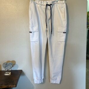 DKNY cargo drawstring sweat pants. Medium
